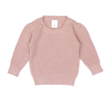 Maria Sweater-Pale mauve
