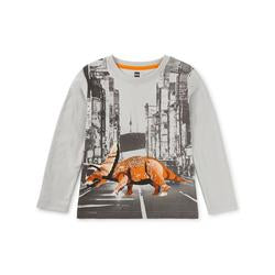 Dino in Seoul Graphic Tee / PEARL BLUE