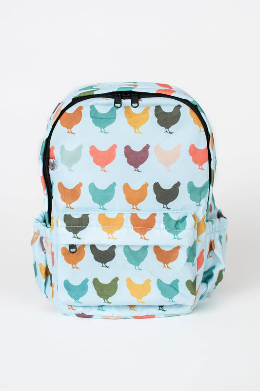 Colorful Chickens Backpack