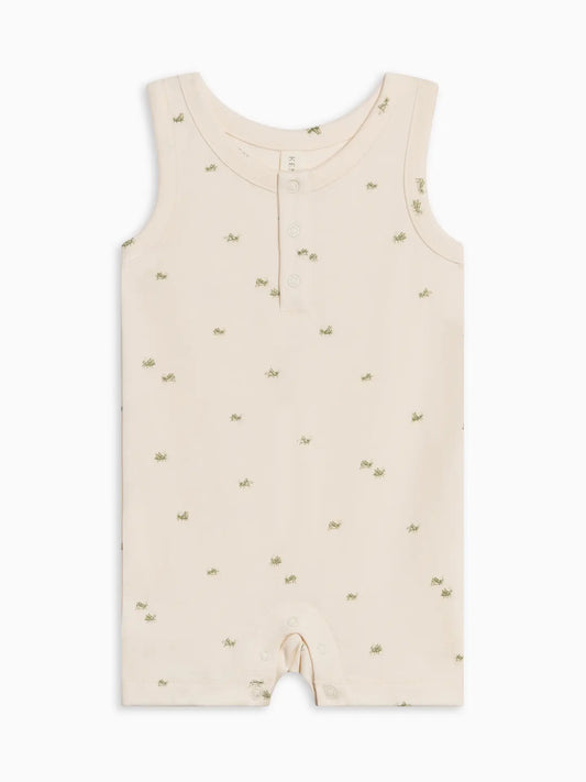 Nile Romper - Grasshopper / Fern + Mint