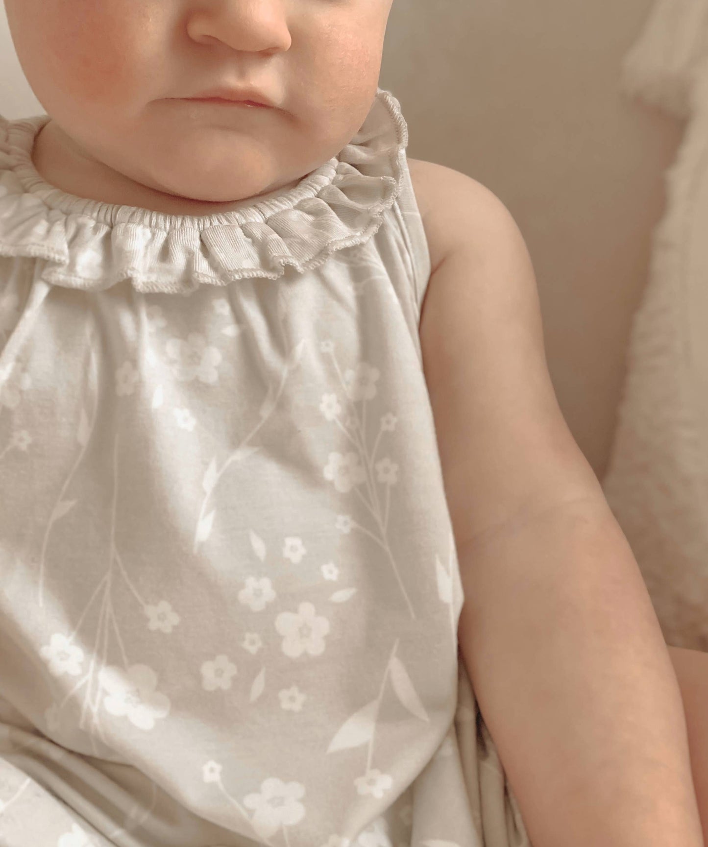 Bamboo Bubble Romper | Magnolia
