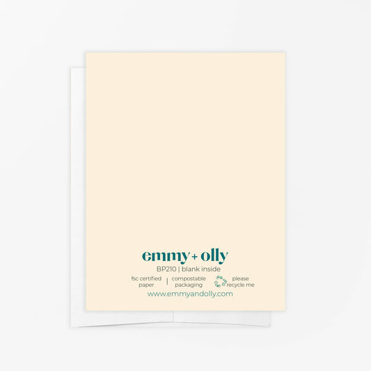 Greeting Card - Tiny Human Rainbow - Baby Shower Card