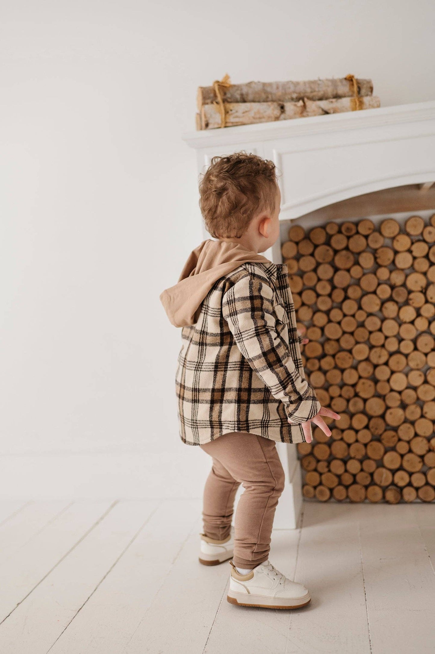 Hooded Shacket Baby/Kids Clothing Fall 2025
