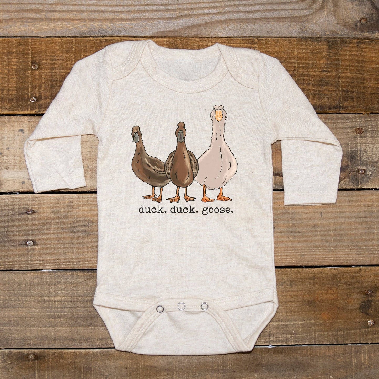 "Duck Duck Goose" Farm Baby Country Casual Baby Clothing