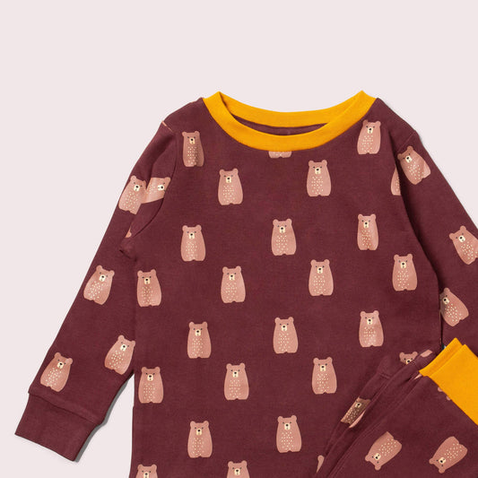 Brown Bears Organic Pyjamas