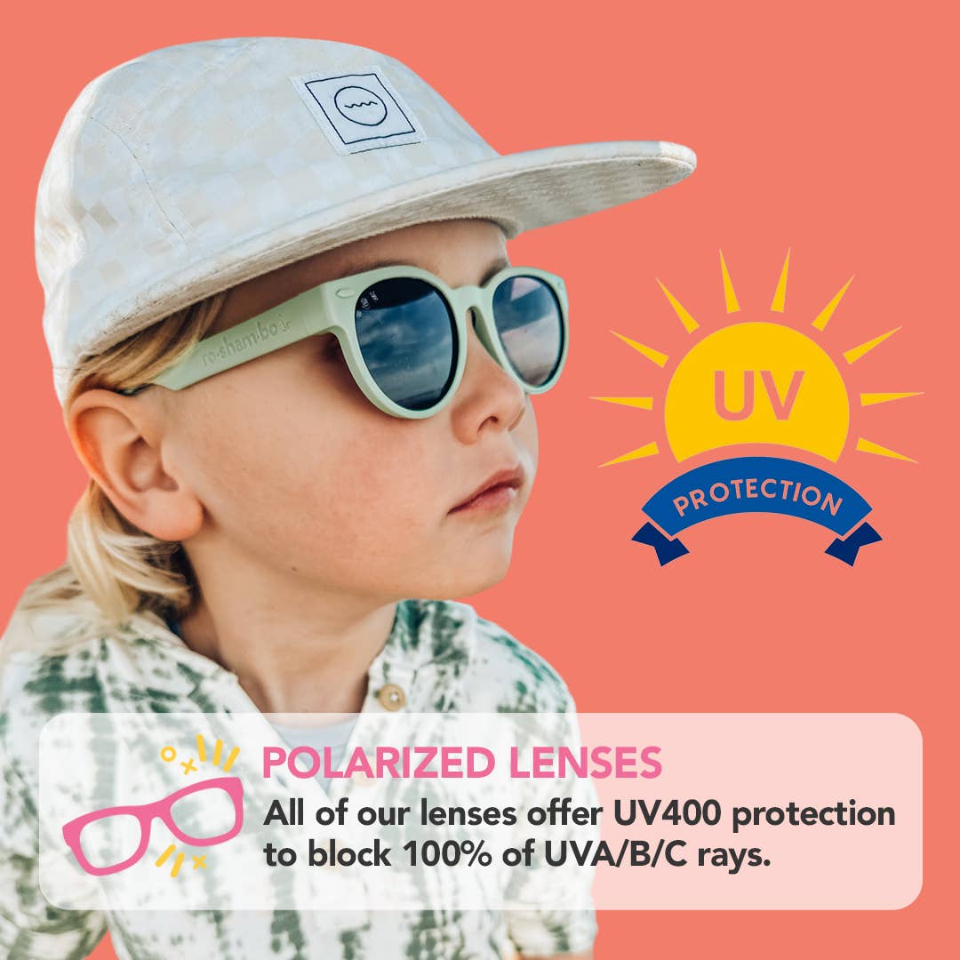 Round Sunglasses | Cloudy Blue