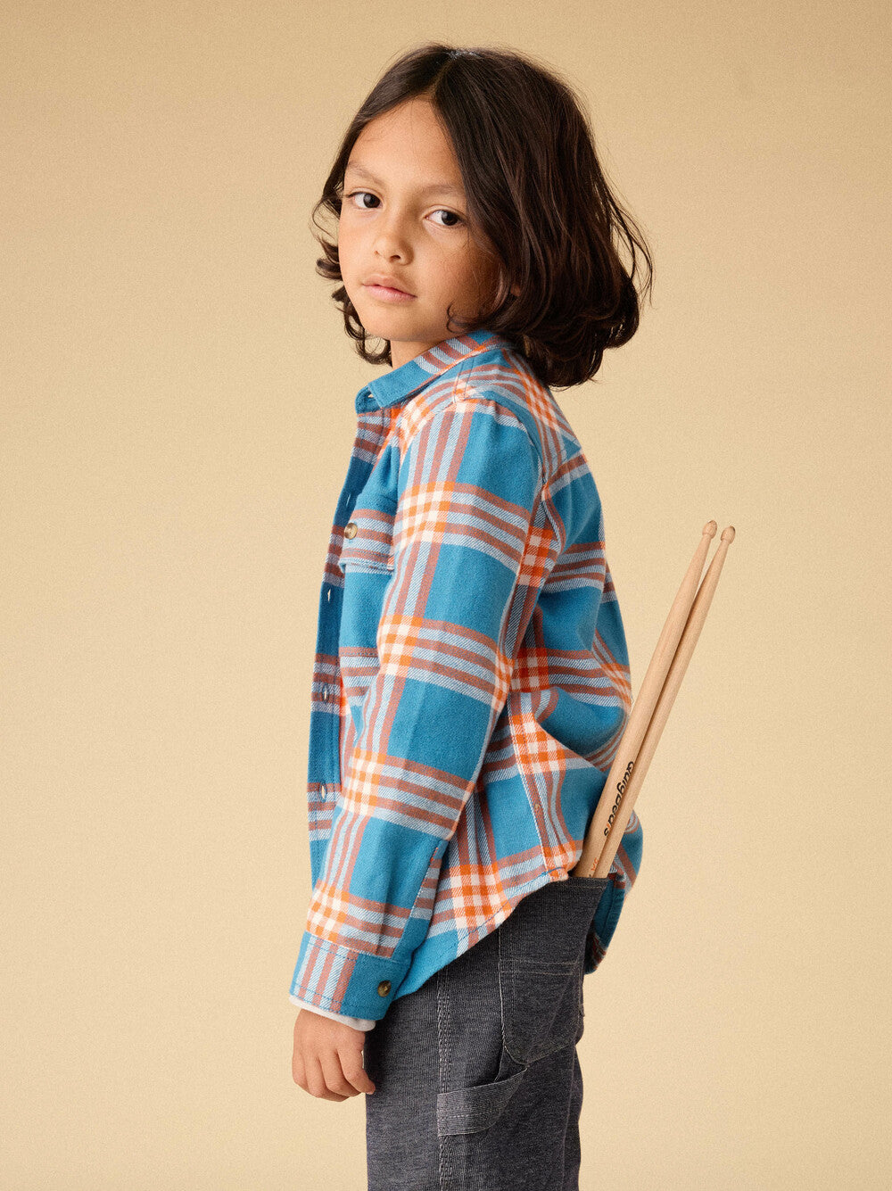 Flannel Button Up Shirt
