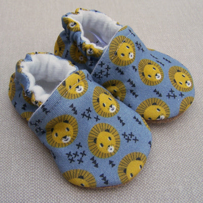 Organic Cotton Infant and Toddler Slippers |Roar