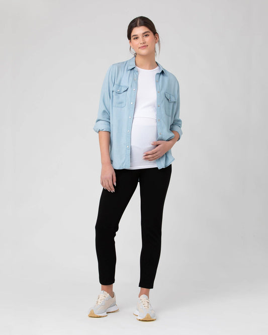 Bec Chambray Shirt Clean Fade