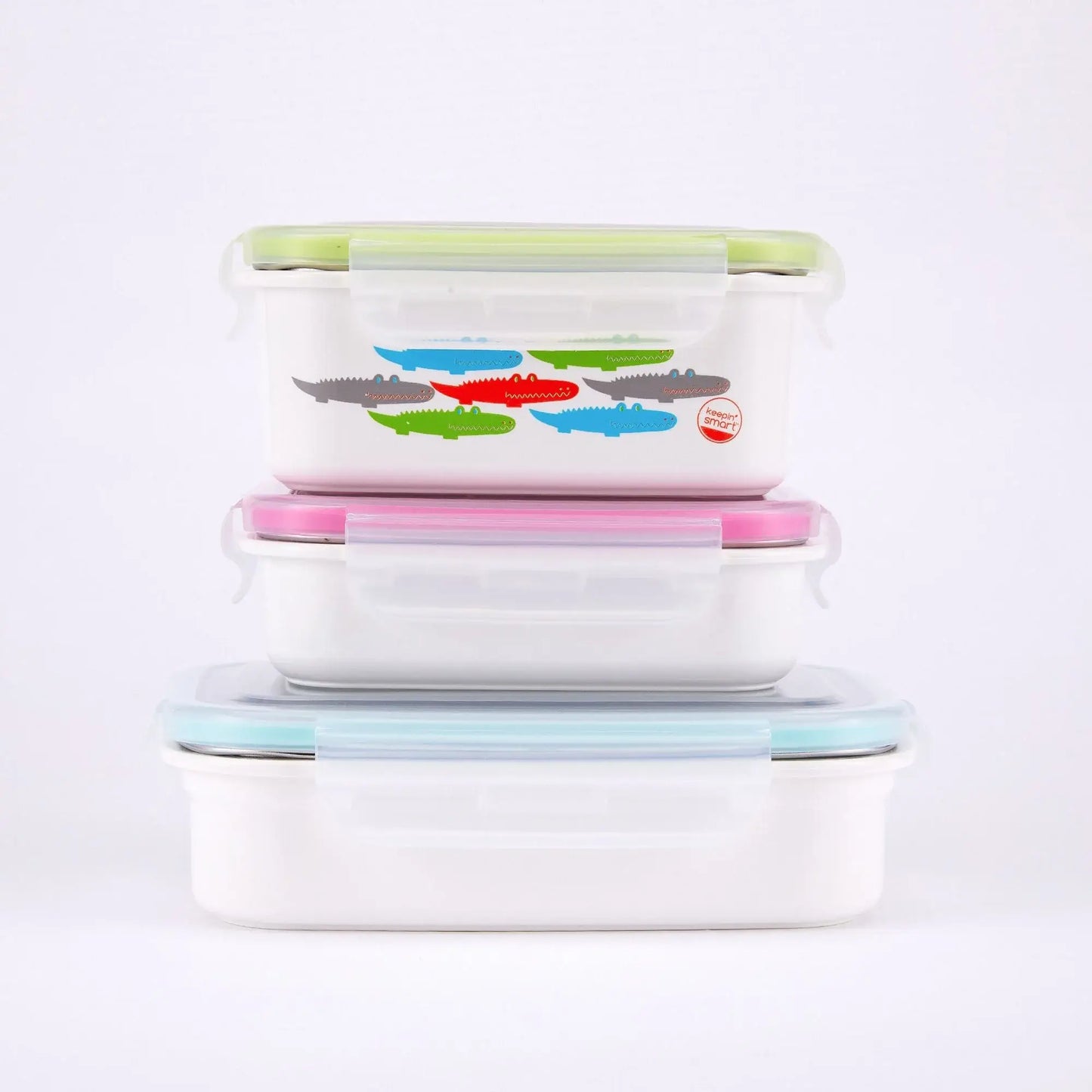 16 oz Stainless Steel Lunch Bento w/ Leakproof Lid