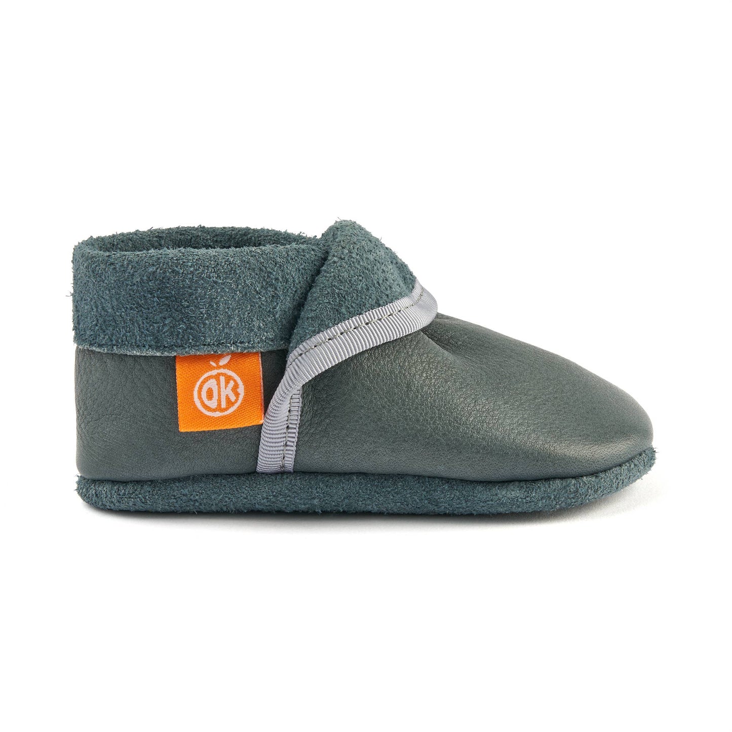 Classic bluegray children's slippers