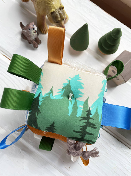 River Bear Tree Baby Block Sensory Toy