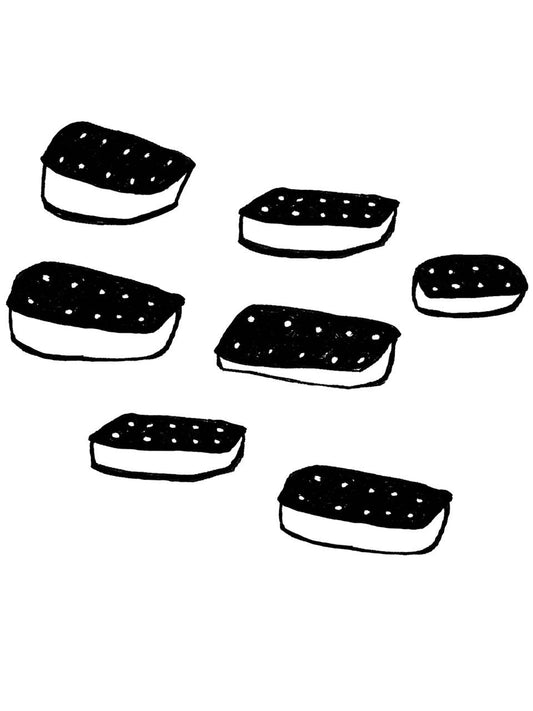 Ice Cream Sandwiches Kid's Eco Tee