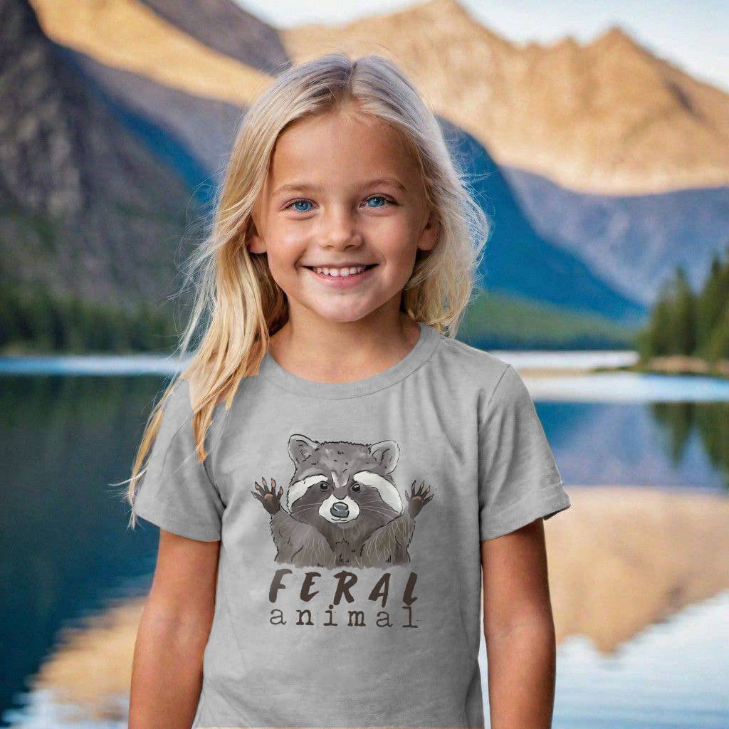 "Feral Animal" Raccoon Woodland Outdoor Kid Clothing Summer