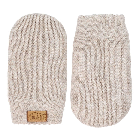 Wheat Field | Kids Cozy Knit Mittens