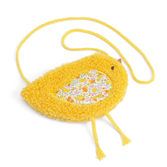 Bird Chick Plush Crossbody Purse- Toddlers and Little Kids