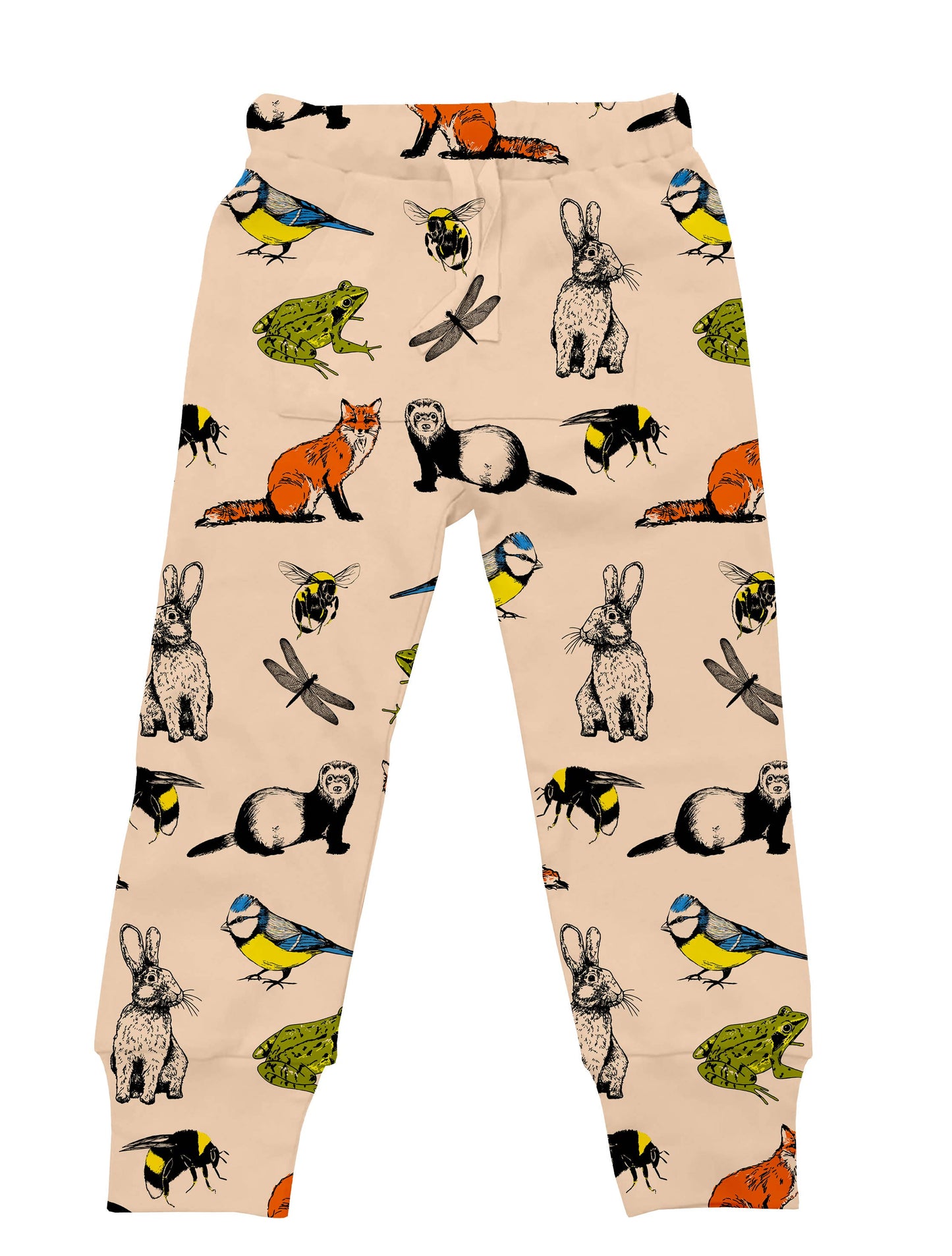 Organic Cotton Kids Slim Fit Joggers - Rabbit & Friends
