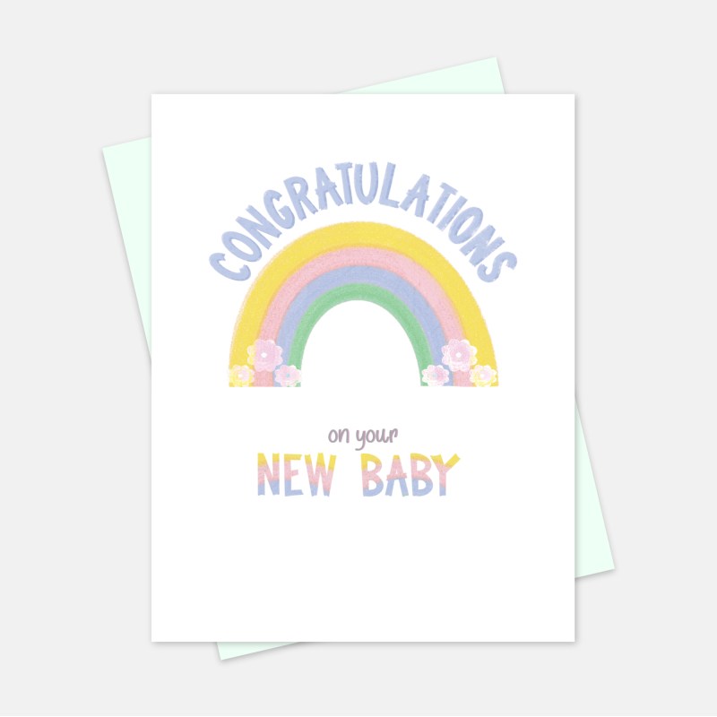 New Baby Arrival Card | Congratulations on your New Baby