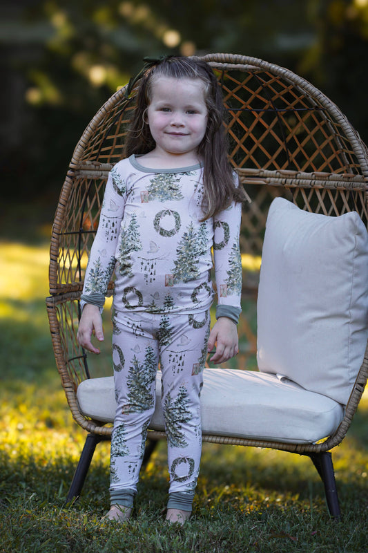 Soft Snow Long Sleeve 2 Piece Lounge