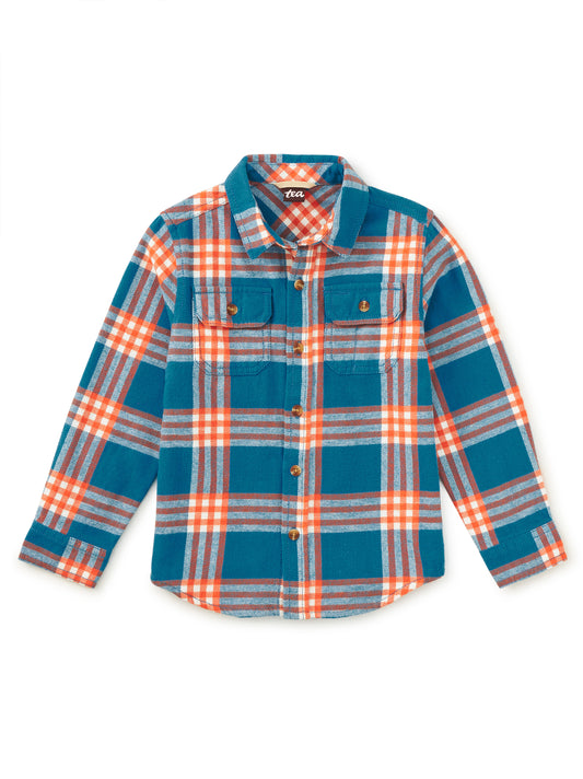 Flannel Button Up Shirt