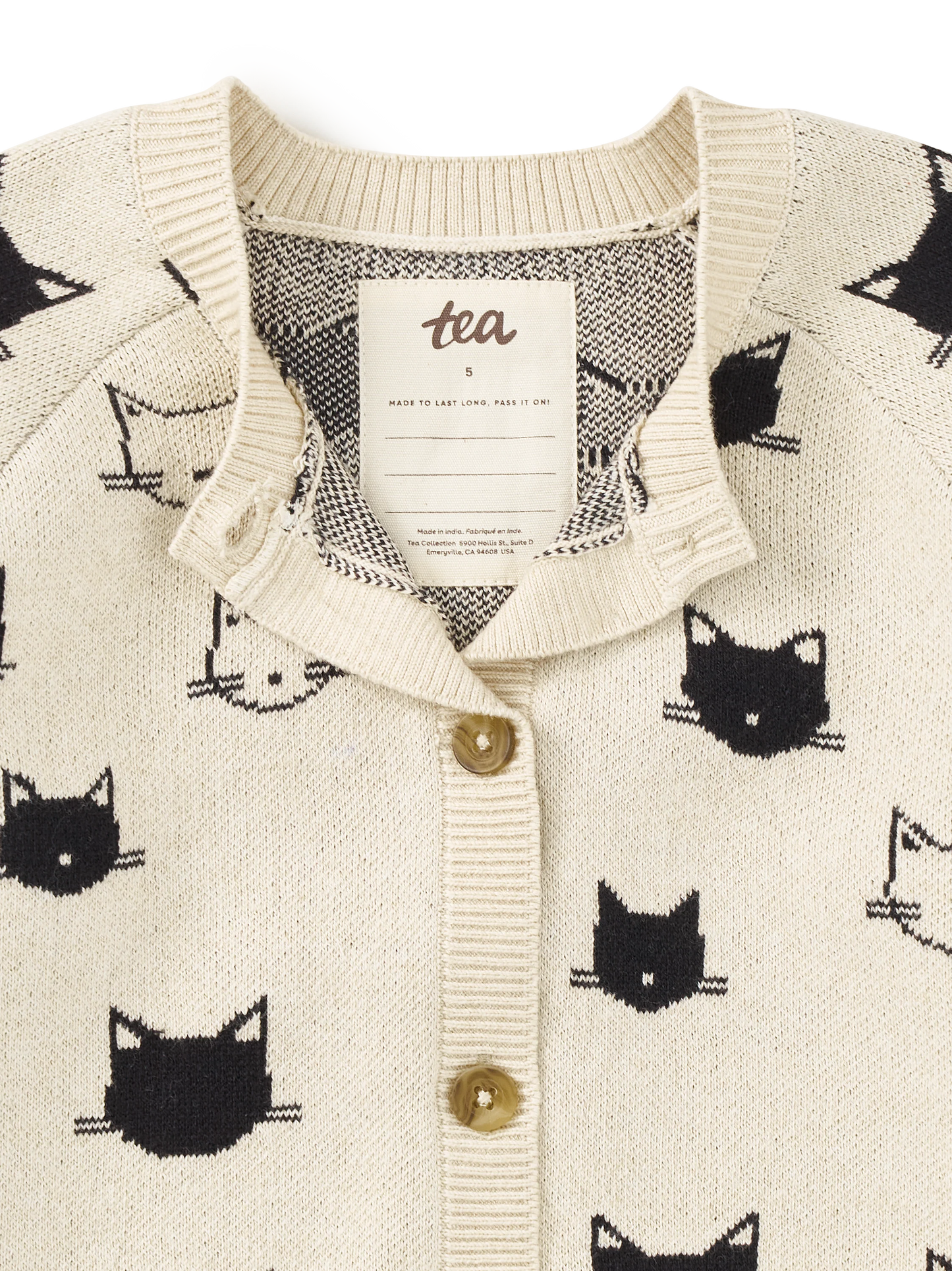Long Iconic Cat Cardigan / Turkish Cats