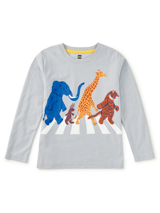 Abbey Road Animals Graphic Long sleeve Tee