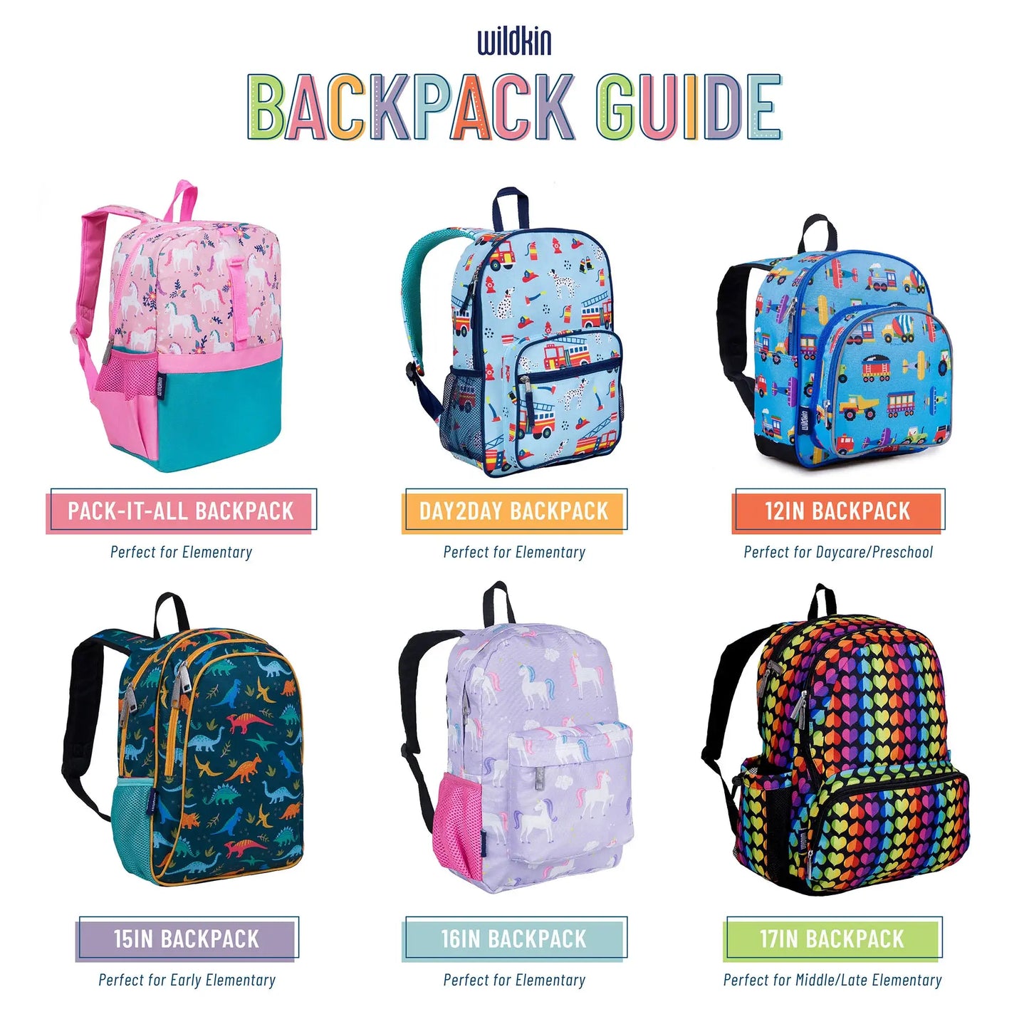 Transportation 12 Inch Backpack