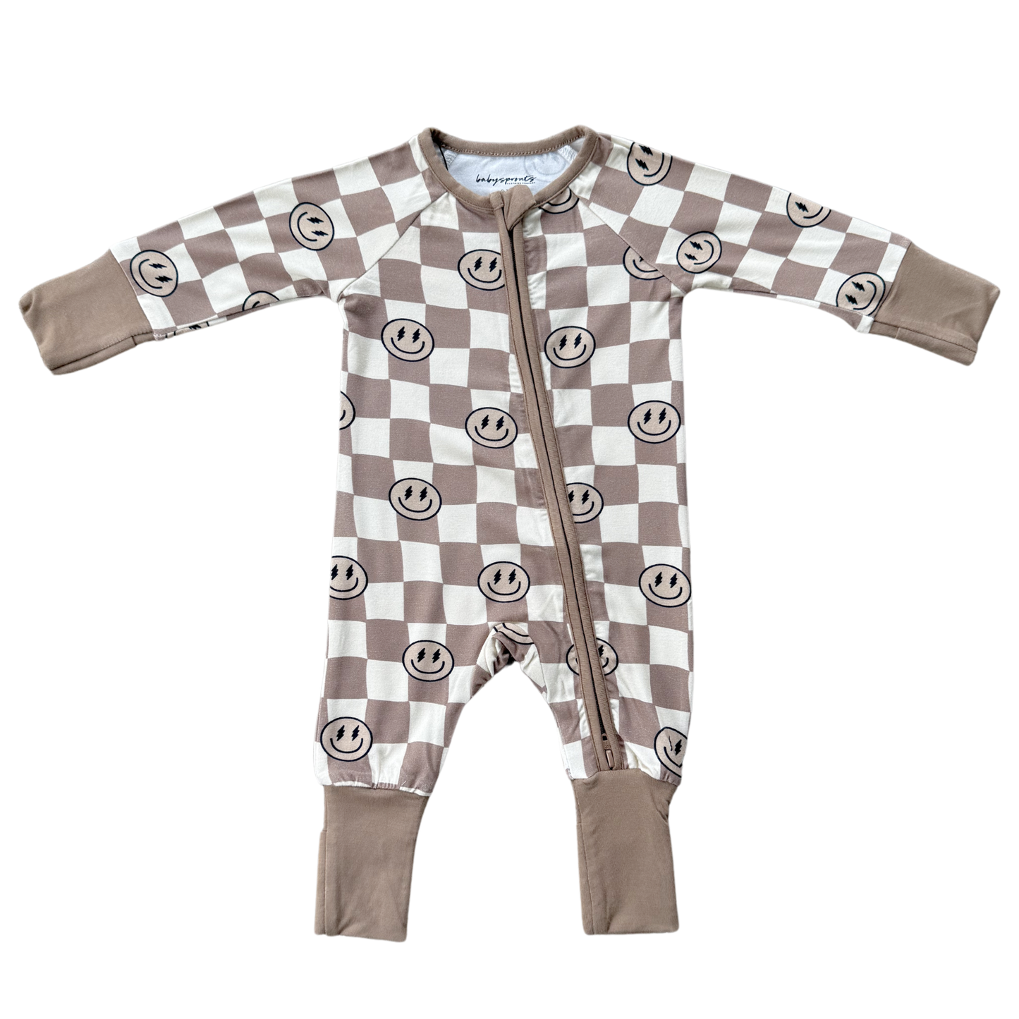 Long Sleeve Zip Romper Bamboo Baby/Kids Clothing Fall 2025