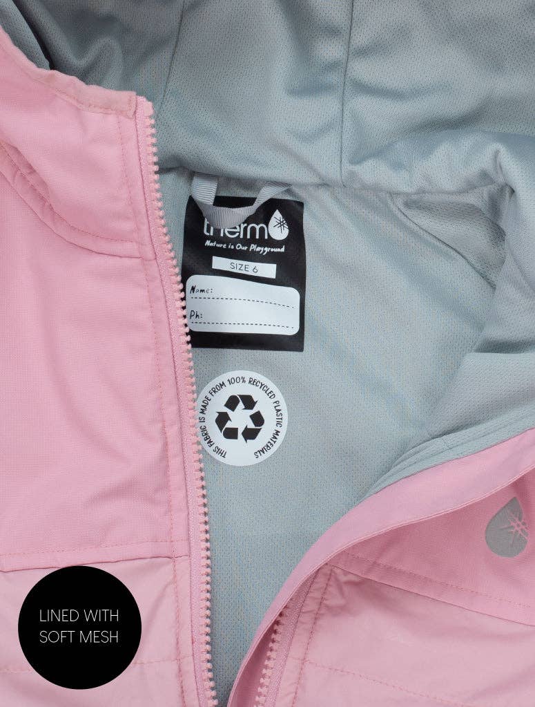 Hydracloud Puffer Jacket - Ballet Pink | Waterproof Windproof Eco
