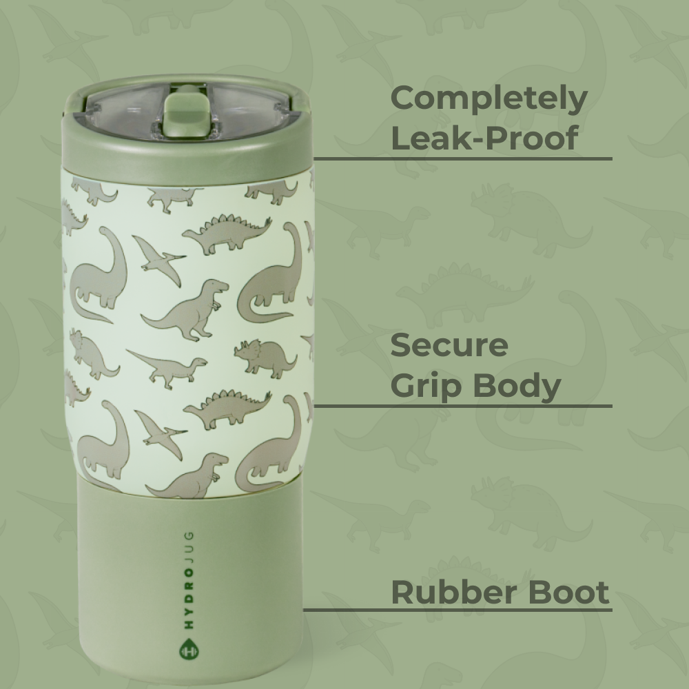 Dinosaur HydroJug 14 oz Sport Water Bottle