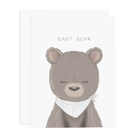 Baby Bear Greeting Card