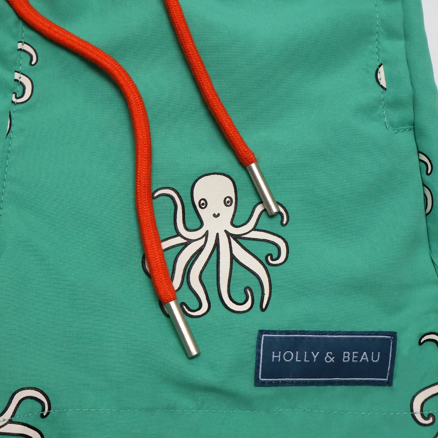 Octopus Color Changing Boys Swim Trunks