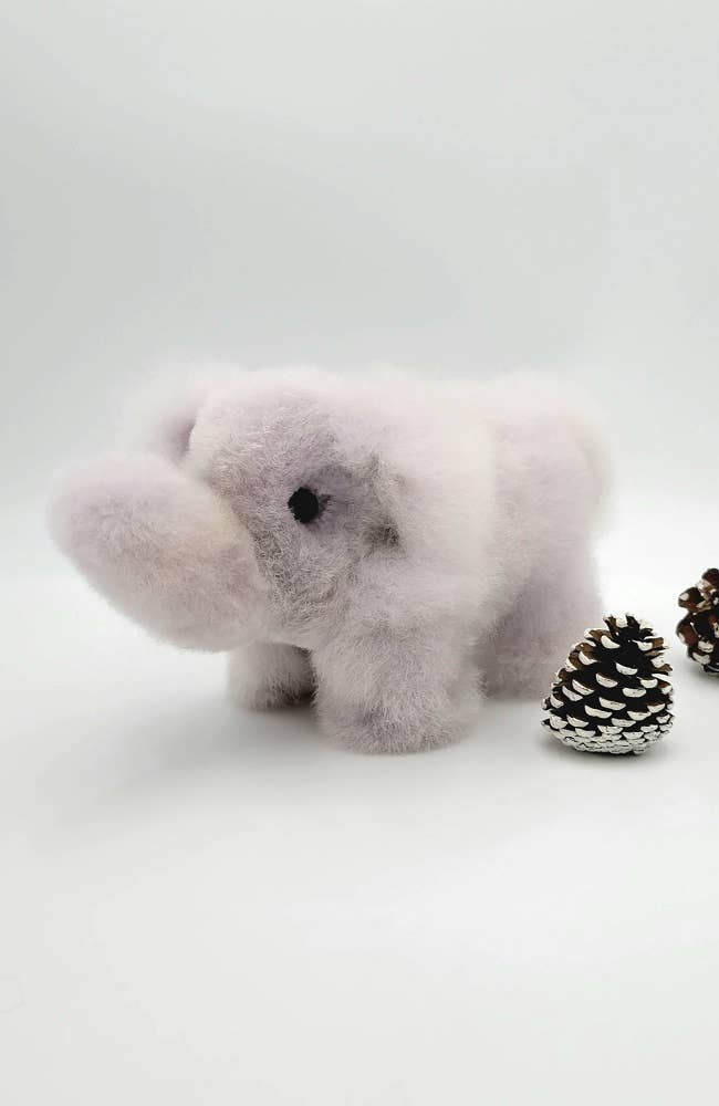 Alpaca Stuffed Animal | Baby Elephant 10"