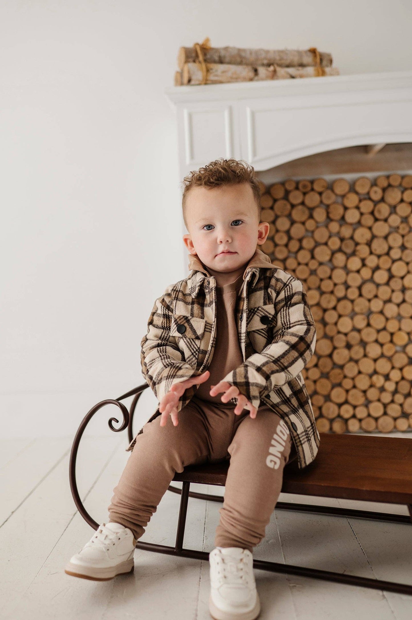 Hooded Shacket Baby/Kids Clothing Fall 2025