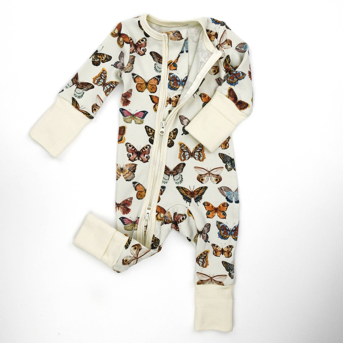 Organic Cotton Pajamas Zipper Sleeper, Stella PREORDER