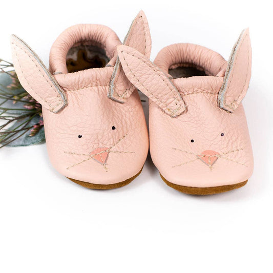Pink Bunnies Critters Baby Booties & Toddler Shoes