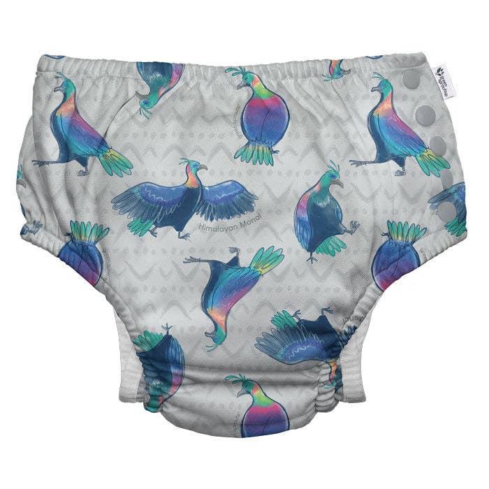 Eco Snap Swim Diaper with Gusset (Biodiversity Collection)