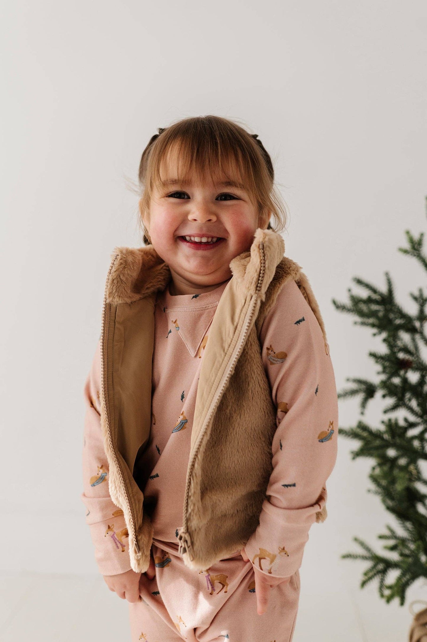 Fur Vest Baby/Kids Clothing Fall 2025