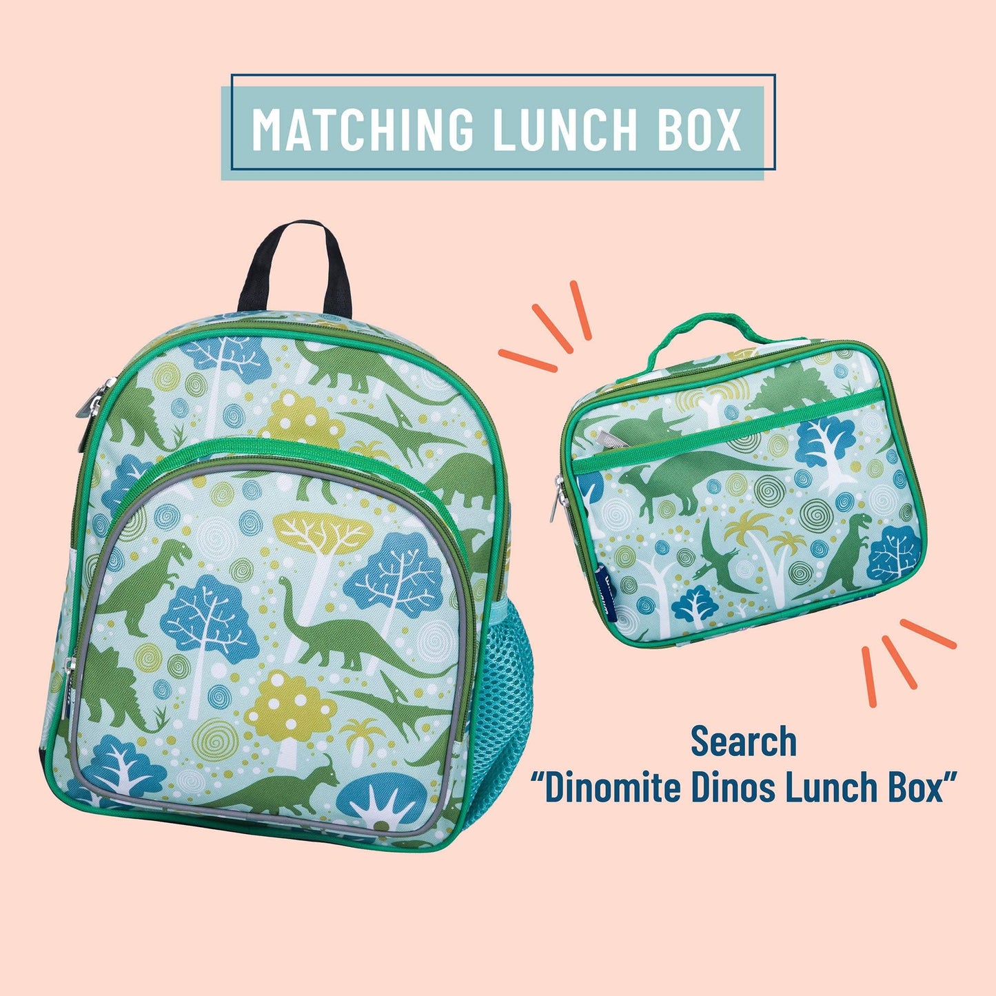 Dinomite Dinosaurs Backpack - 12 Inch