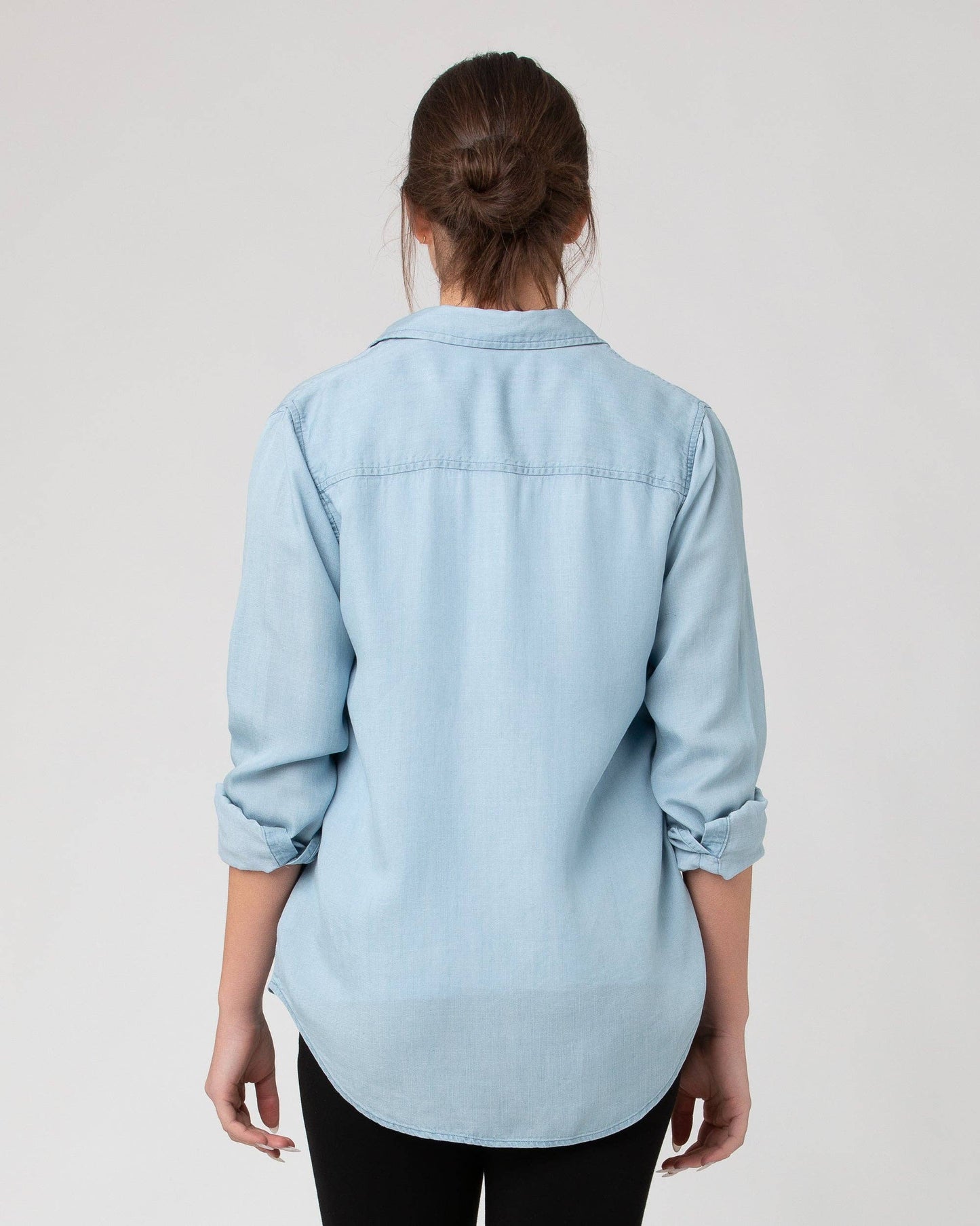 Bec Chambray Shirt Clean Fade