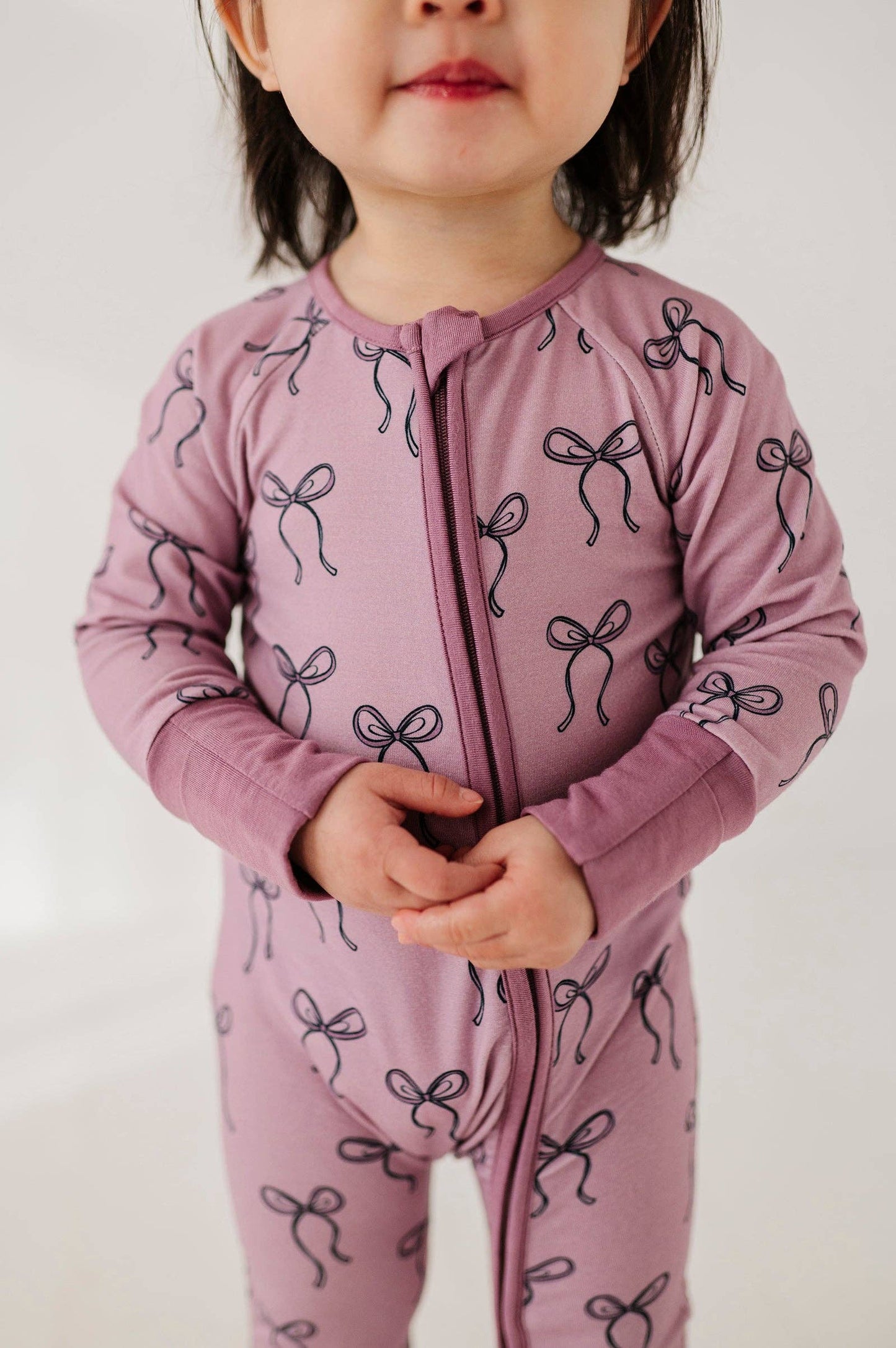 Long Sleeve Zip Romper Bamboo Baby/Kids Clothing Fall 2025