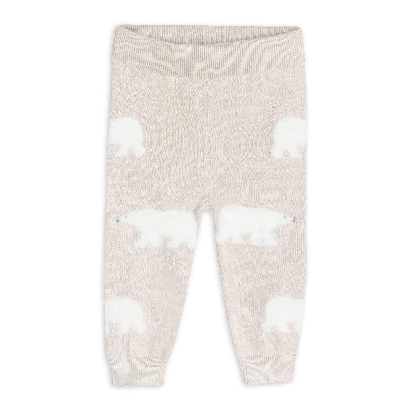 Polar Bear Baby Sweater Pullover & Pants (Organic Cotton)