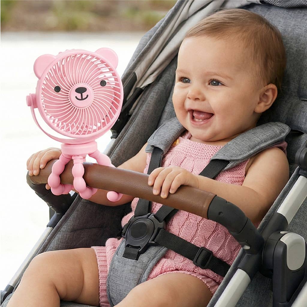 *NEW* Itzy Breeze 3-Speed Stroller Fan™- Taupe