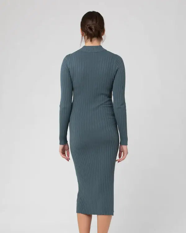 Nella Rib Nursing Knit Dress