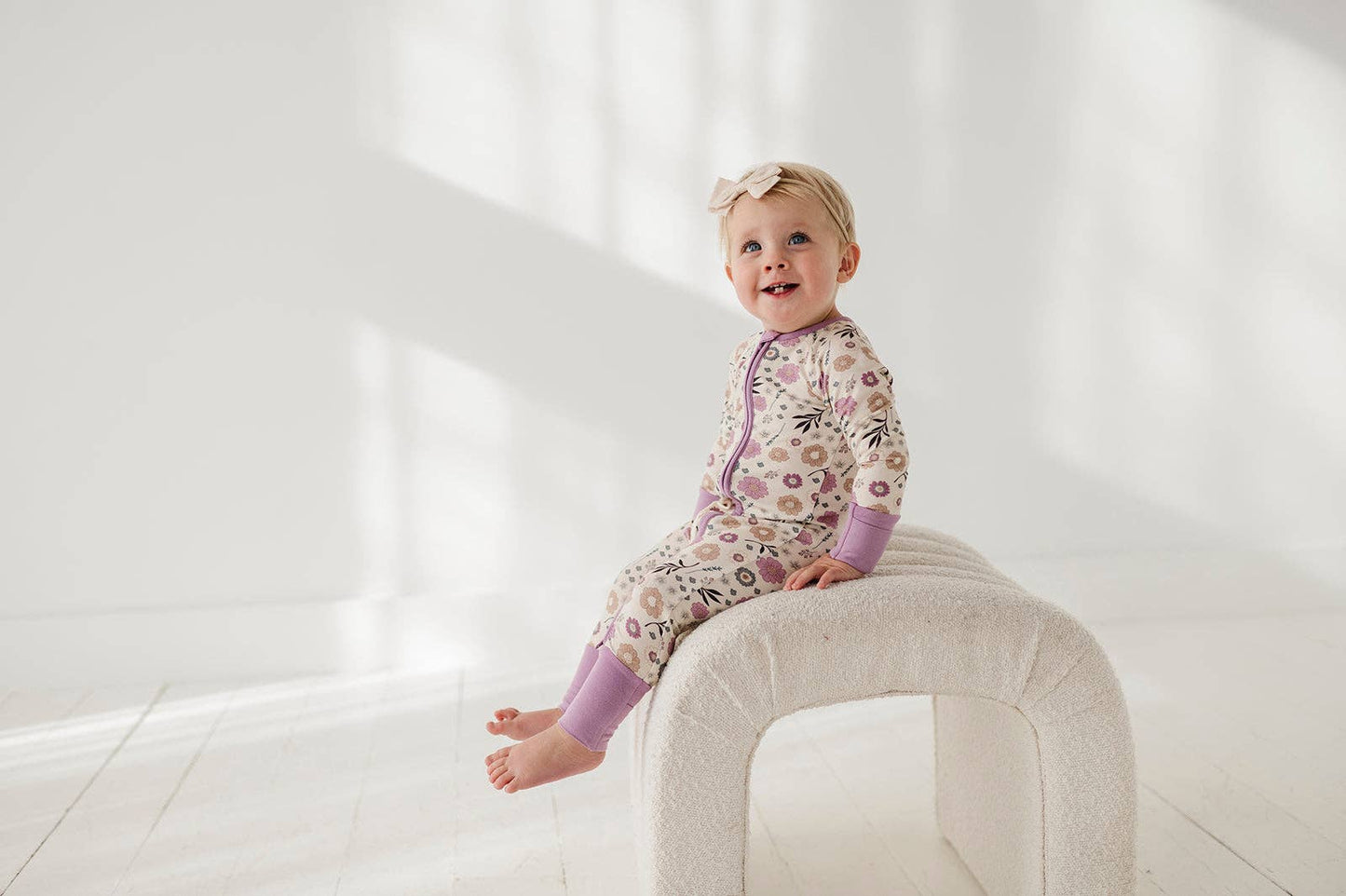 Long Sleeve Zip Romper Bamboo Baby/Kids Clothing Fall 2025