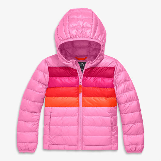 Kids Puffer Jacket in Stripe