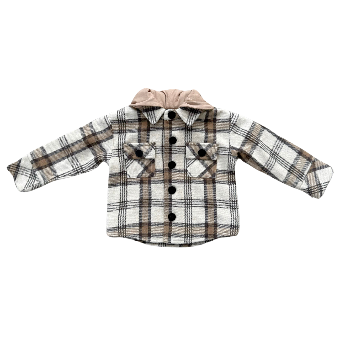Hooded Shacket Baby/Kids Clothing Fall 2025