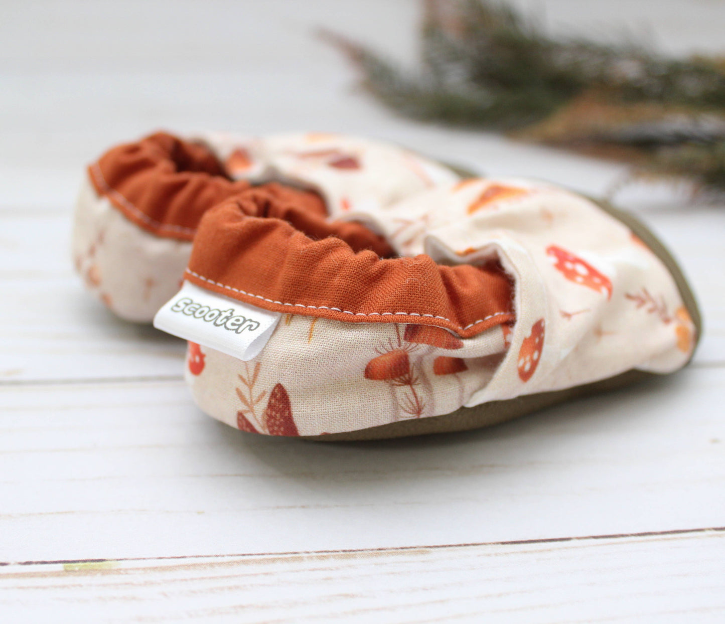 Sienna Shrooms Baby Shoes