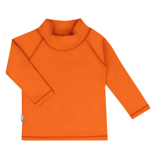 Tangerine | Long Sleeve Swim Shirt