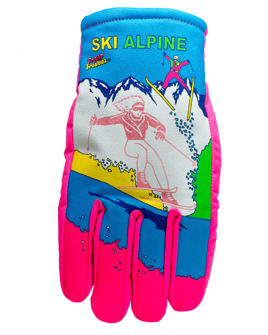 Ski Alpine Freezy Freakies - Color-Changing Winter Gloves